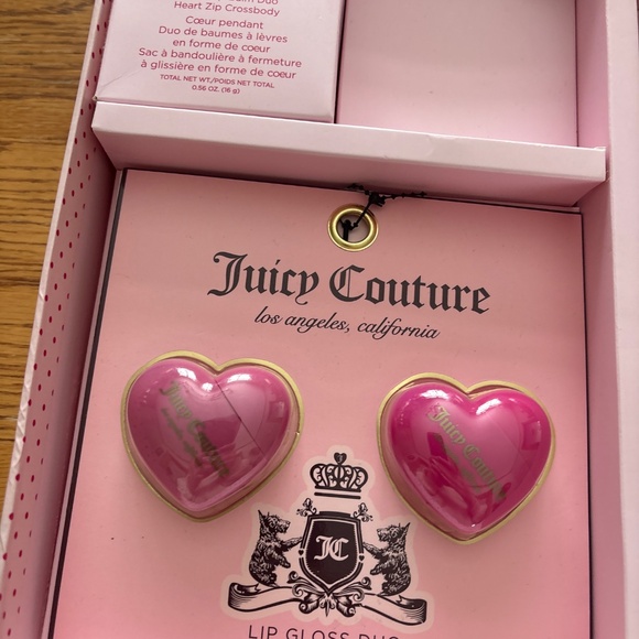 Juicy Couture 3-Piece Sage Green Heart Crossbody Purse Set NWT - Picture 3 of 5